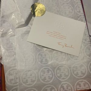 Tory Burch Howell T-Monogram Embroidered